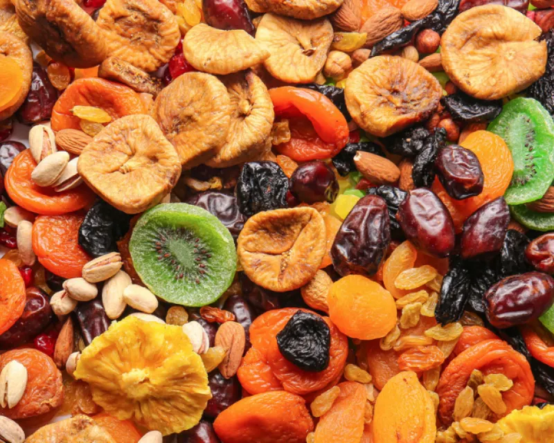 Frutos deshidratados